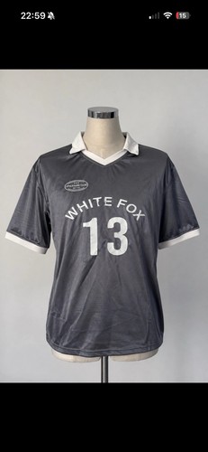 Women white fox jersey - fox,
