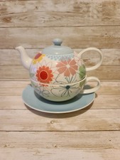 Portmeirion "Crazy Daisy" Tea For One Set Excellent Condition 