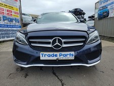 2018 MERCEDES C220 D W205 AMG LINE BUMPER FRONT BLUE 890
