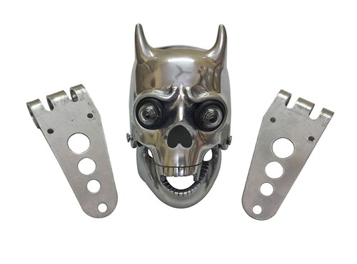 Chopper bobber skull headlight - chopper,