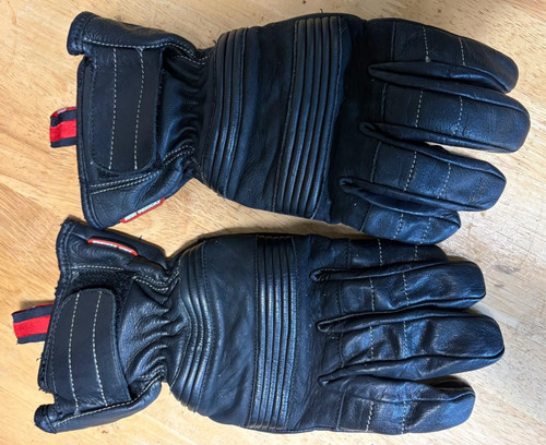 Hein gericke black leather - hein,