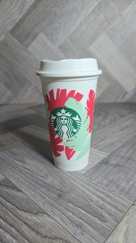 Starbucks white reusable - white,