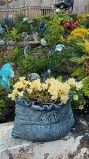 Solid concrete planter bag - solid,