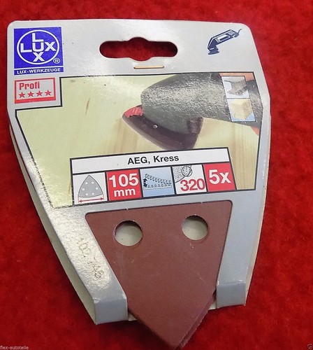Sandpaper triangle sander 320 - triangle,