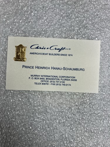 Vintage business card - card,, chris