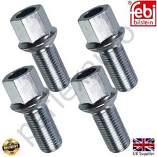 4x Wheel Bolt Nut Stud Bolt 8D0601139D For Audi A2 A3 A4 A5 A6 A7 - Febi 46632