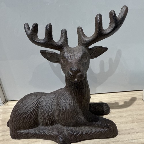 Cast iron deer - iron,