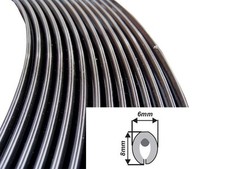 4m Black Matte Moulding Trim