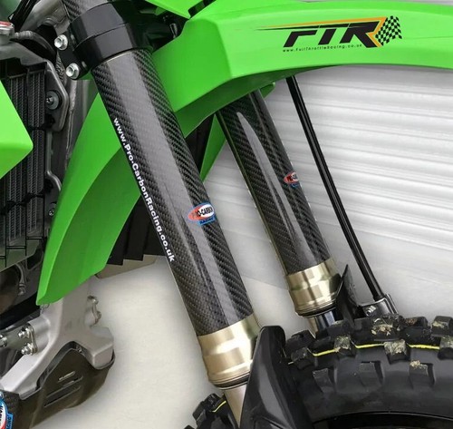 Pro carbon set fork guards - pro,