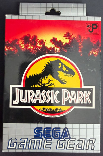Sega game gear jurassic - sega, park