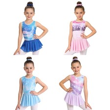 Kids Girls Leotard Snowflake