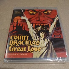 Count Dracula's Great Love Blu Ray/Dvd New Sealed Excellent Condition Naschy 
