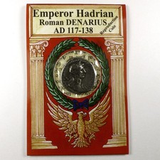 Emperor Hadrian Roman Denarius