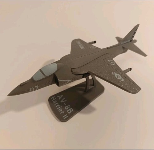 Harrier plane kit - av-8b,