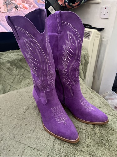 Ladies purple half - purple, zip