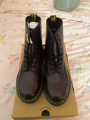 Martens 1460 burgundy - martens,