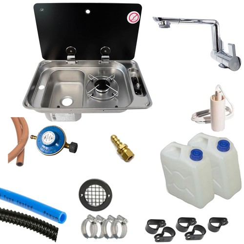Can combi sink - left, hand