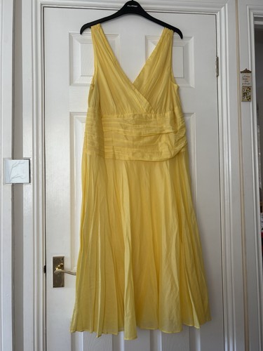 Monsoon yellow dress - monsoon,