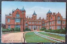 Birmingham - Aston Hall - 1907