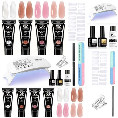 Poly nail extension gel - gel, kit