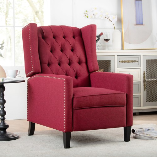 Mid century wingback - mid-century, recliner