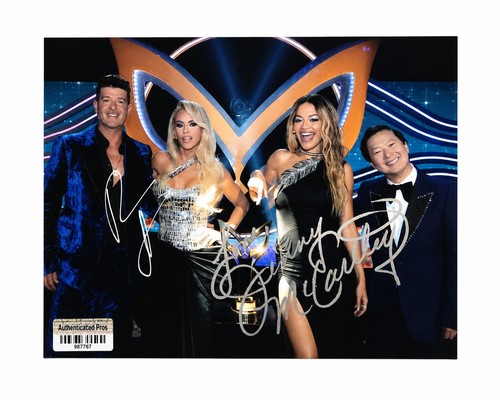 The masked singer - masked, autographed