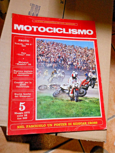 Motorcycling may 1972 - 1972, yamaha