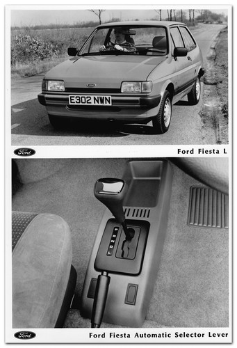 Ford fiesta automatic press - l,