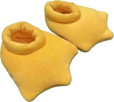 Cartoon Duck Feet House Slippers Cute Fluffy Claw Paw Indoor Shoes