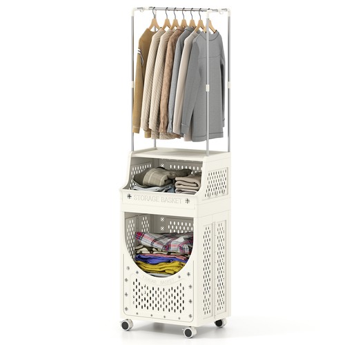 Tier laundry cart - 3-tier,
