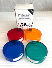 Portaflash Colour Filter Set Series 3 Unused 4 Filters For Studio photography