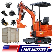 FREE SHIP 1Ton Mini Excavator