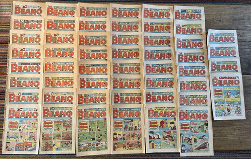 Vintage beano comics bundle - beano,