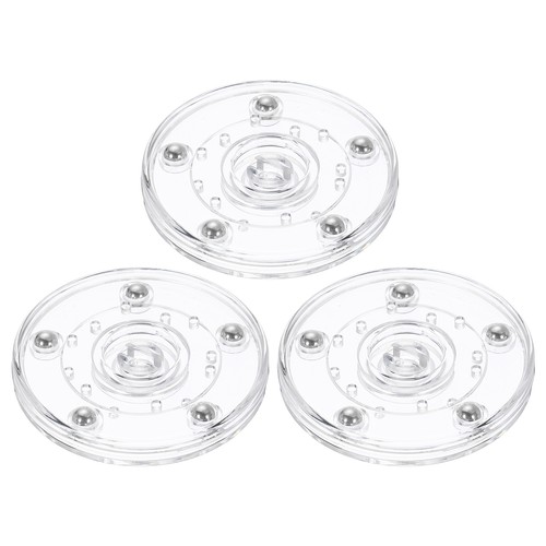 3pack acrylic lazy susan - 3pack,