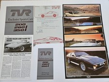 TVR TAMSIN 200 280I 350I SALES BROCHURE PACK 1984