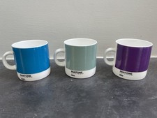 Pantone Espresso Cups Mugs x 3