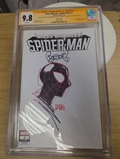 Miles Morales: Spider-Man #1 SIGNED & SKETCH BY ROBBI RODRIGUEZ & BRIAN M BENDIS