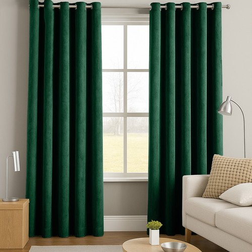 Heavy blackout velvet curtains - heavy,