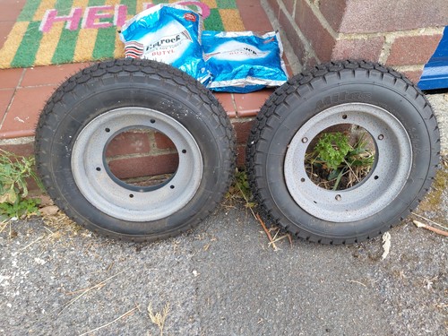 Old lambretta scooter wheel - old,