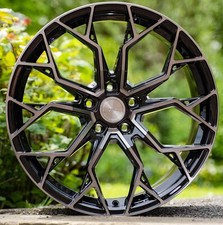 21" Bentley Bentayga Riviera RF5 Flow Formed Dual Black 10.5j Alloys X4