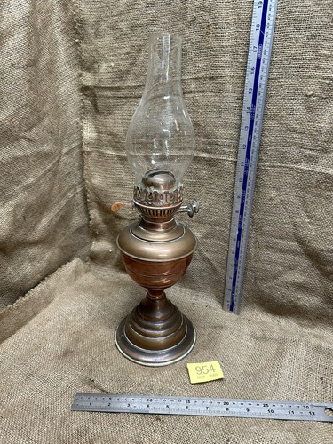 Vintage original brass oil - vintage,