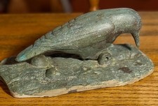 ANTIQUE VTG CAST IRON BIRD