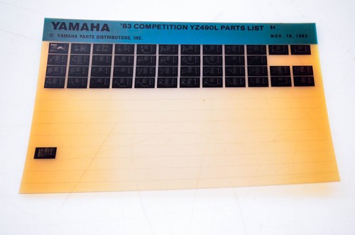 Oem yamaha yz490l - oem,