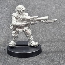 Cadian Shock Troops Metal OOP 1994 Warhammer 40k Imperial Guard Lasgun