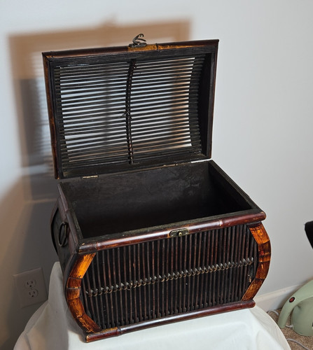 Wooden treasure chest - chest, storage