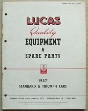 Lucas standard triumph spare - lucas, &