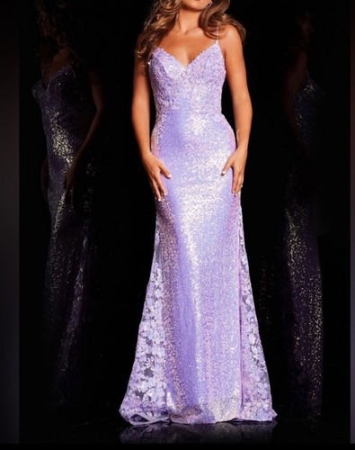 Jovani lilac sequin mermaid - jovani,