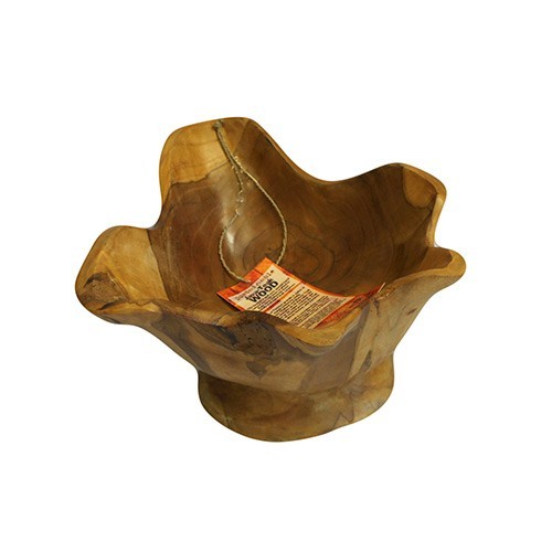 Medium wooden fruit bowl wood - medium,