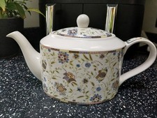 QUEENS INDIAN SILK TEAPOT