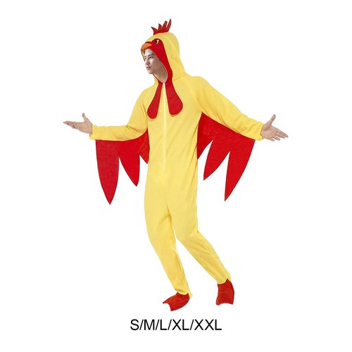 Chicken costume adult novelty - adult,